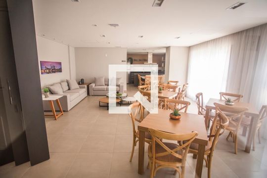 Área comum - Salão de Festas de kitnet/studio para alugar com 1 quarto, 28m² em Mirandópolis, São Paulo