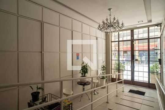 Área comum - Hall Social de kitnet/studio para alugar com 1 quarto, 50m² em Centro, São Paulo