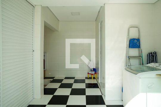 Área de Serviço de casa para alugar com 2 quartos, 179m² em Fundação, São Caetano do Sul