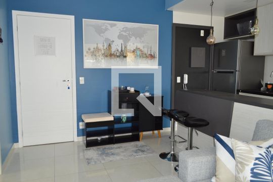 Sala de apartamento à venda com 1 quarto, 52m² em Cambuci, São Paulo