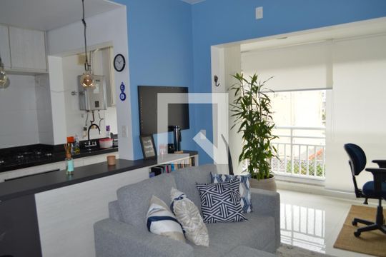 Sala de apartamento à venda com 1 quarto, 52m² em Cambuci, São Paulo