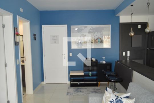 Sala de apartamento à venda com 1 quarto, 52m² em Cambuci, São Paulo