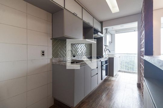 Cozinha de apartamento à venda com 2 quartos, 63m² em Vila Moraes, São Paulo