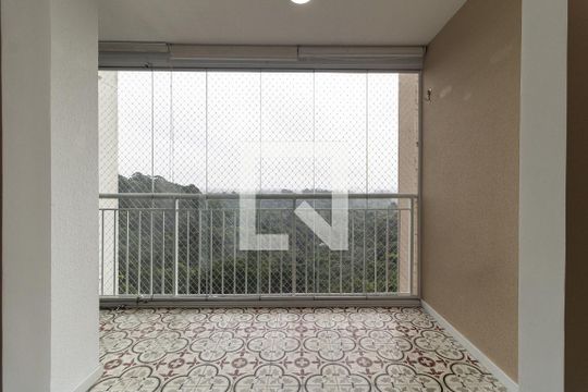 Varanda da Sala de apartamento à venda com 2 quartos, 63m² em Vila Moraes, São Paulo