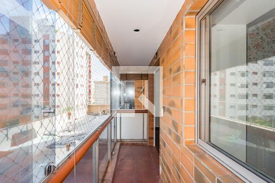Varanda da Sala de apartamento para alugar com 2 quartos, 80m² em Santo Agostinho, Belo Horizonte