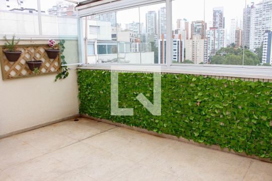 Quintal de apartamento à venda com 1 quarto, 52m² em Panamby, São Paulo