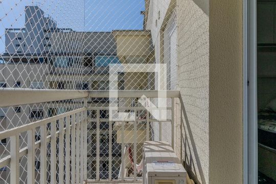 Varanda de apartamento à venda com 1 quarto, 52m² em Panamby, São Paulo