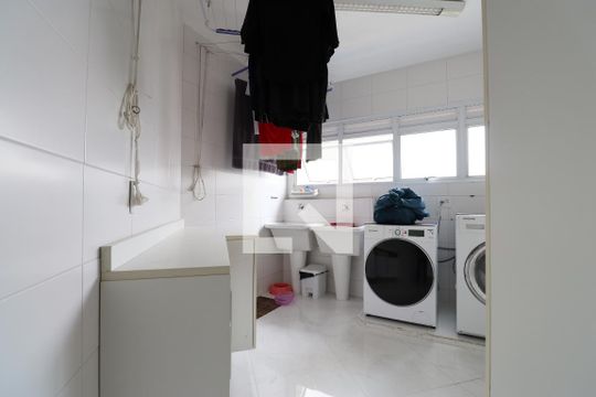 Área de Serviço de apartamento à venda com 5 quartos, 366m² em Alto da Lapa, São Paulo