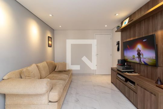 Sala de Estar de apartamento à venda com 1 quarto, 44m² em Santana, São Paulo