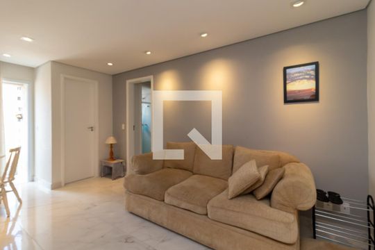 Sala de Estar de apartamento à venda com 1 quarto, 44m² em Santana, São Paulo