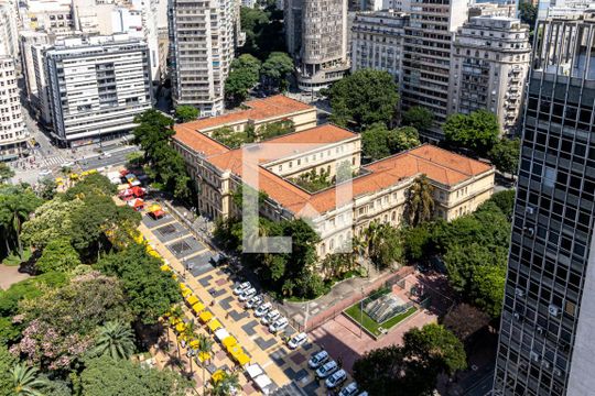 Vista do Mirante de apartamento à venda com 1 quarto, 41m² em Santa Ifigênia, São Paulo