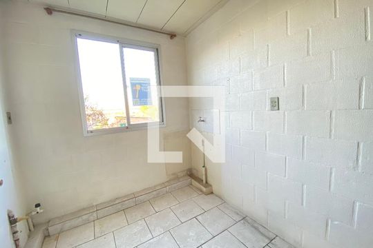Detalhe da área de serviço de apartamento para alugar com 2 quartos, 32m² em Rio dos Sinos, São Leopoldo