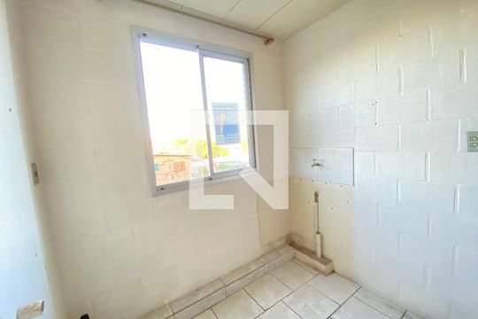 Cozinha de apartamento para alugar com 2 quartos, 32m² em Rio dos Sinos, São Leopoldo