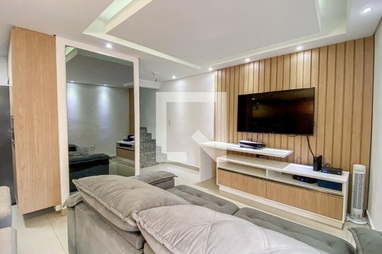 Sala - Sala de Jantar  de casa à venda com 2 quartos, 153m² em Parque das Nações, Santo André