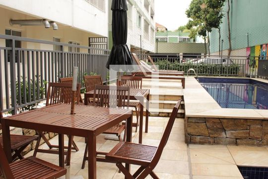 Área comum - Piscina de apartamento à venda com 1 quarto, 37m² em Brás, São Paulo