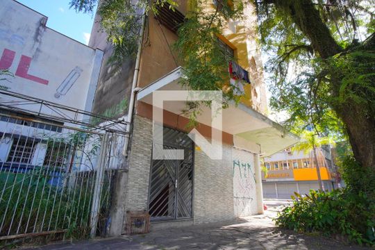 Fachada de apartamento à venda com 1 quarto, 48m² em São Geraldo, Porto Alegre