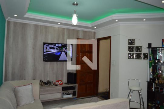 Sala de casa de condomínio à venda com 3 quartos, 82m² em Fonte Grande, Contagem