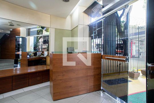 Área comum - Portaria de kitnet/studio à venda com 1 quarto, 45m² em República, São Paulo