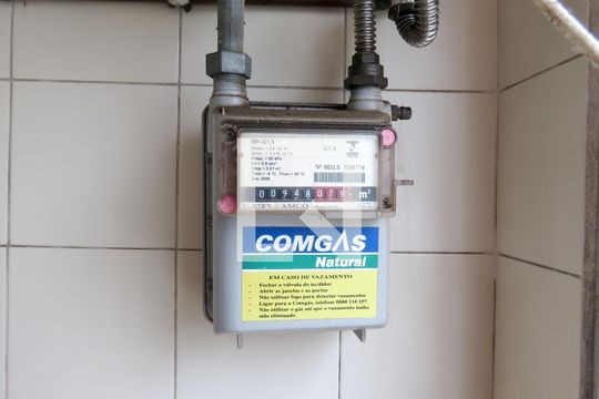 Lavanderia - Aquecedor de apartamento à venda com 2 quartos, 64m² em Jardim Peri, São Paulo