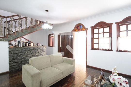 Sala de Estar de casa para alugar com 4 quartos, 326m² em Castelo, Belo Horizonte