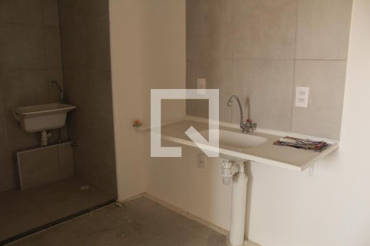 Cozinha de apartamento à venda com 2 quartos, 35m² em Várzea da Barra Funda, São Paulo