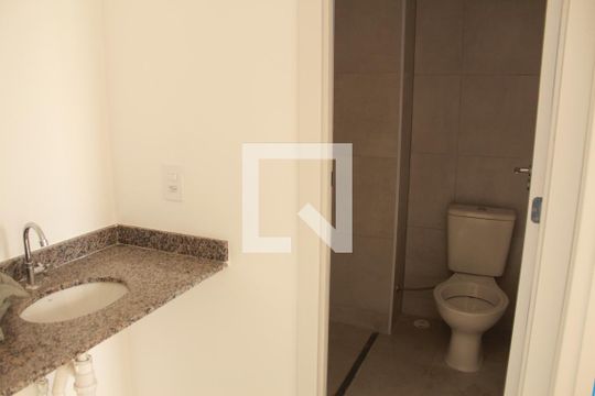 Banheiro de apartamento à venda com 2 quartos, 35m² em Várzea da Barra Funda, São Paulo