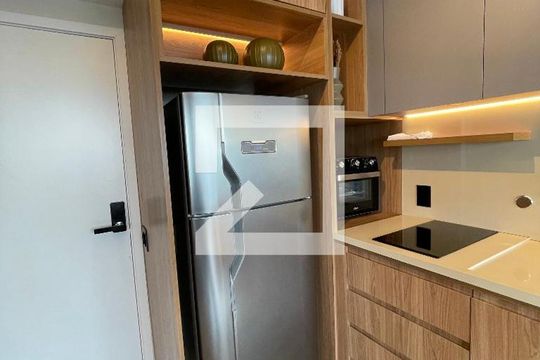 Cozinha de apartamento à venda com 1 quarto, 36m² em Butantã, São Paulo