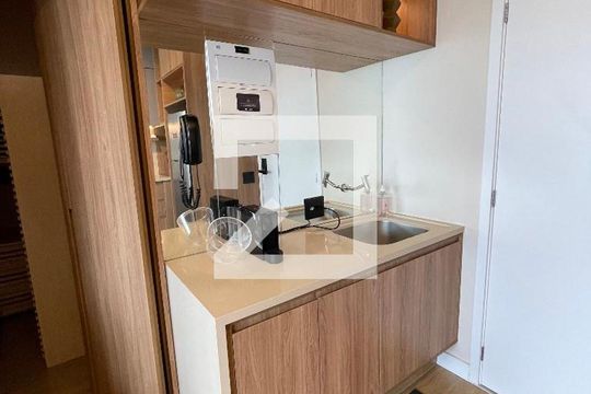 Cozinha - Torneira de apartamento à venda com 1 quarto, 36m² em Butantã, São Paulo