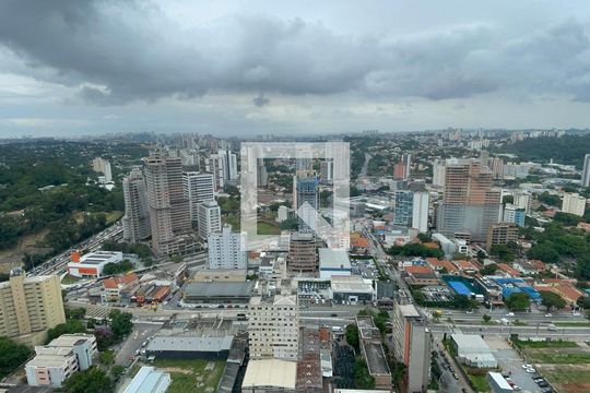Vista da Sacada de apartamento à venda com 1 quarto, 36m² em Butantã, São Paulo