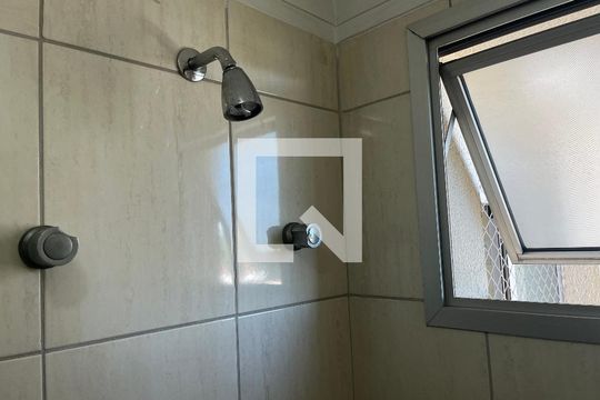 Banheiro da Suíte de apartamento para alugar com 1 quarto, 65m² em Vila Leopoldina, São Paulo
