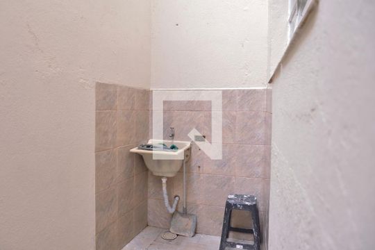 Área de Serviço de casa à venda com 2 quartos, 90m² em Jardim, Santo André