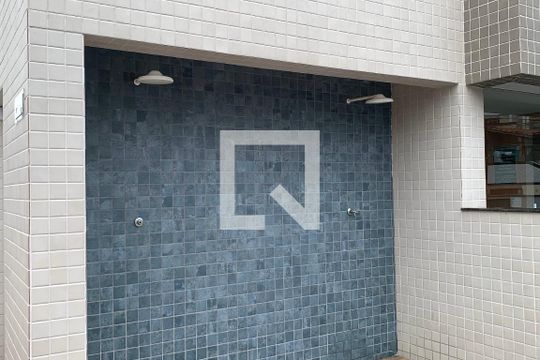 Área comum de apartamento para alugar com 2 quartos, 57m² em Nova Mirim, Praia Grande