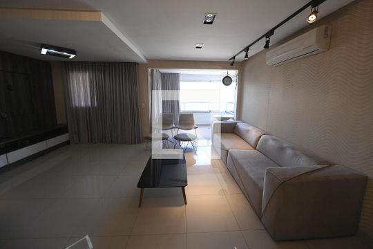 Sala de apartamento para alugar com 2 quartos, 78m² em Jardim Goiás, Goiânia