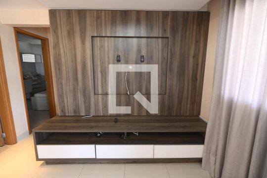 Sala de apartamento para alugar com 2 quartos, 78m² em Jardim Goiás, Goiânia