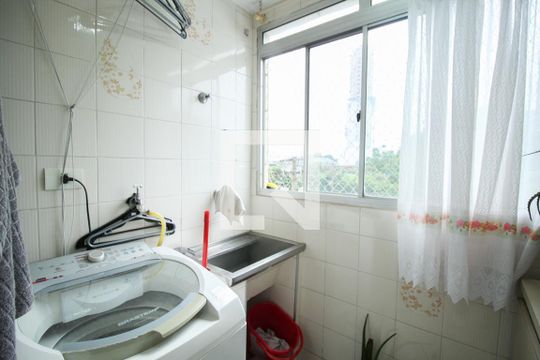 Área de Serviço de apartamento para alugar com 2 quartos, 59m² em Brás, São Paulo