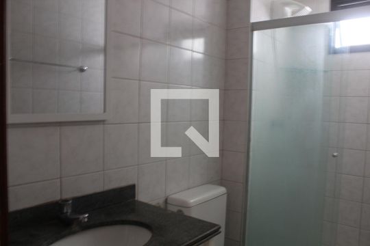 Banheiro da Suíte de kitnet/studio para alugar com 1 quarto, 55m² em Caminho das Árvores, Salvador