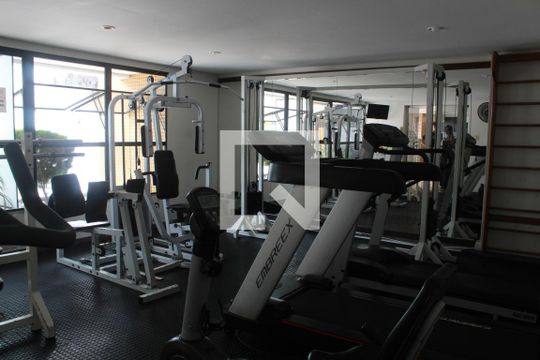 Área comum - Academia de kitnet/studio para alugar com 1 quarto, 55m² em Caminho das Árvores, Salvador