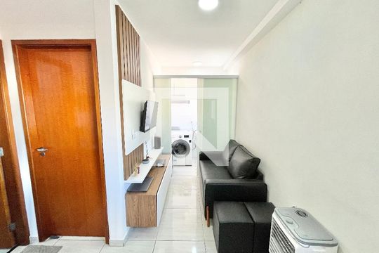 Sala/Cozinha de apartamento à venda com 1 quarto, 32m² em Parque Mandaqui, São Paulo
