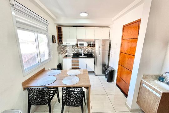 Sala/Cozinha de apartamento à venda com 1 quarto, 32m² em Parque Mandaqui, São Paulo