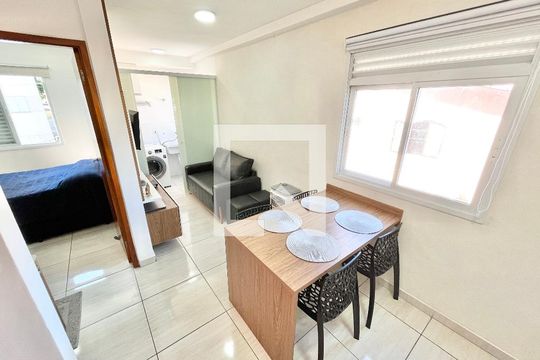 Sala/Cozinha de apartamento à venda com 1 quarto, 32m² em Parque Mandaqui, São Paulo