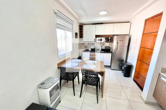 Sala/Cozinha de apartamento à venda com 1 quarto, 32m² em Parque Mandaqui, São Paulo