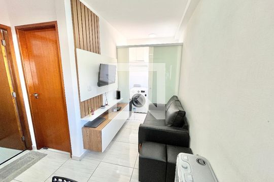 Sala/Cozinha de apartamento à venda com 1 quarto, 32m² em Parque Mandaqui, São Paulo