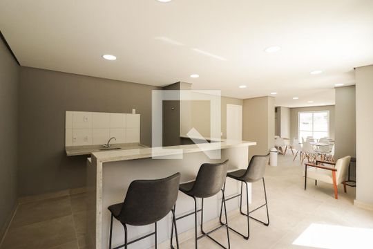 Área comum de apartamento para alugar com 2 quartos, 42m² em Vila Guaca, São Paulo