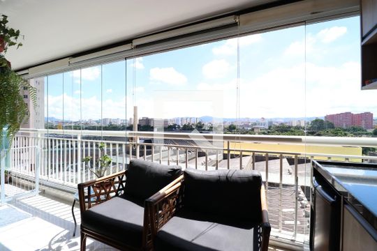 Varanda de apartamento à venda com 2 quartos, 100m² em Barra Funda, São Paulo