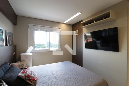 Quarto Suíte de apartamento à venda com 2 quartos, 100m² em Barra Funda, São Paulo