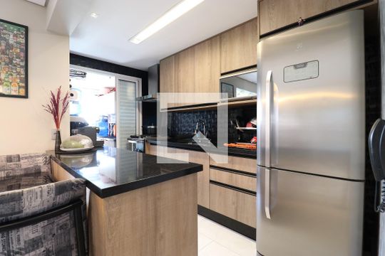 Cozinha de apartamento à venda com 2 quartos, 100m² em Barra Funda, São Paulo