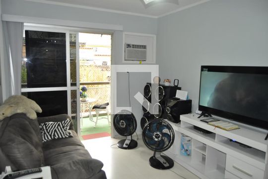 Sala de apartamento à venda com 3 quartos, 91m² em Todos Os Santos, Rio de Janeiro