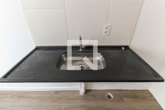 Cozinha de apartamento à venda com 1 quarto, 24m² em Belenzinho, São Paulo