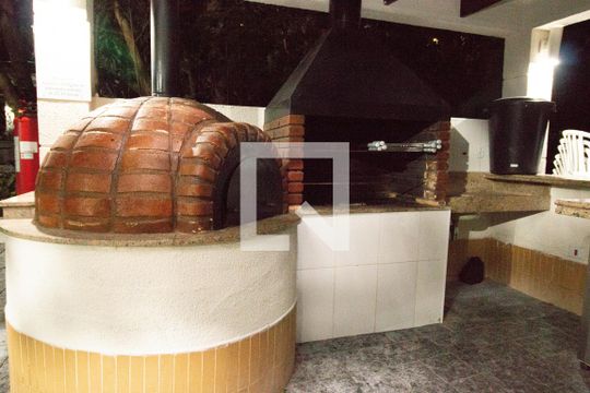 Área comum - Churrasqueira de apartamento para alugar com 2 quartos, 81m² em Vila Amélia , São Paulo
