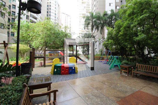 Área Comum - Playground de apartamento para alugar com 3 quartos, 110m² em Indianópolis, São Paulo